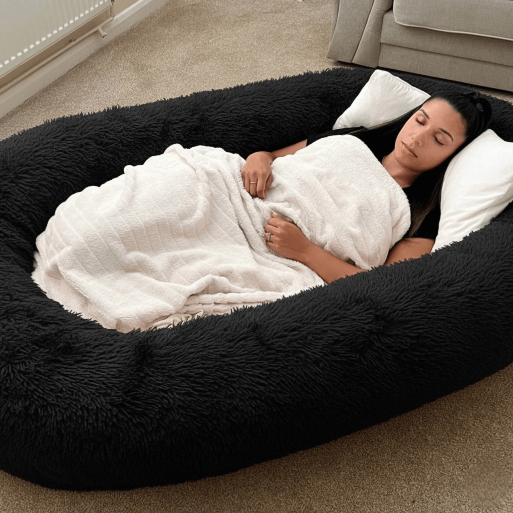 SNOOZLE™ Human Dog Bed