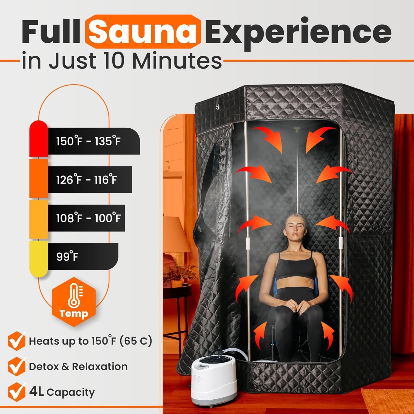 ZenSteam™ Portable Sauna