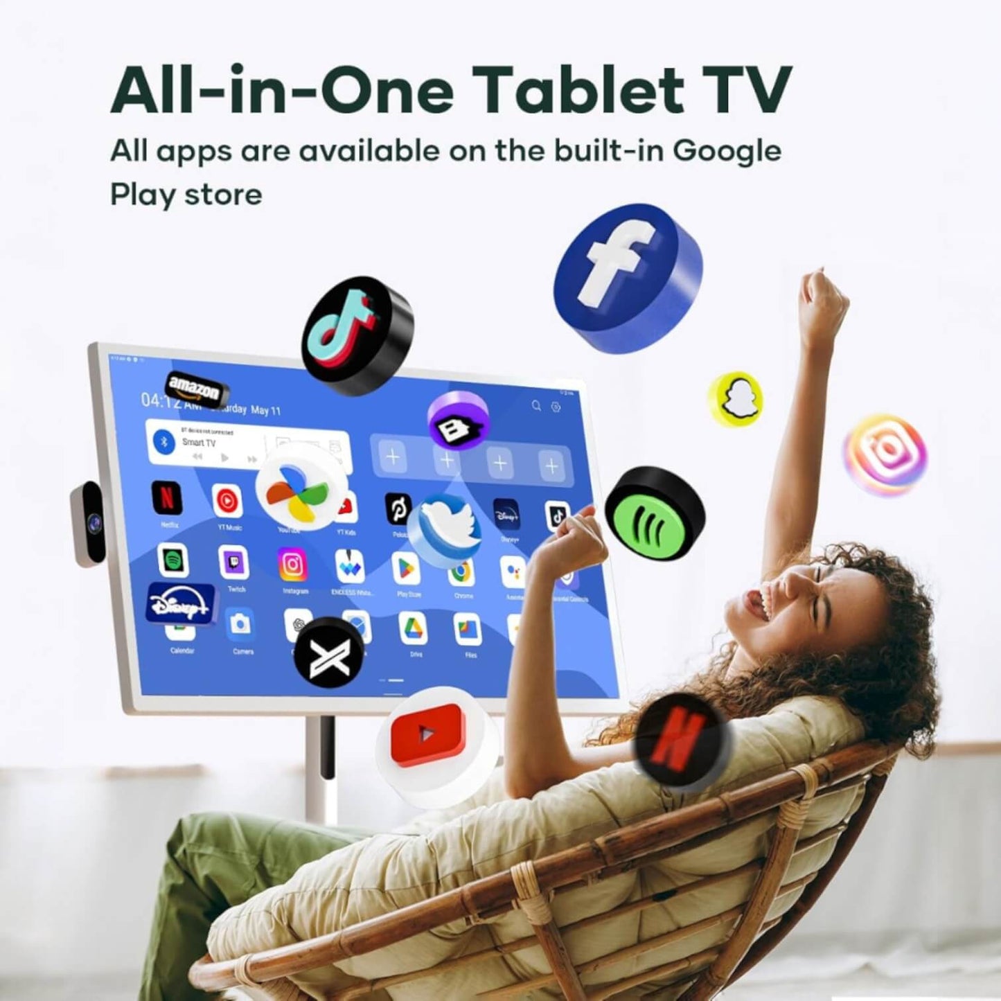 FlexView™ Portable TV