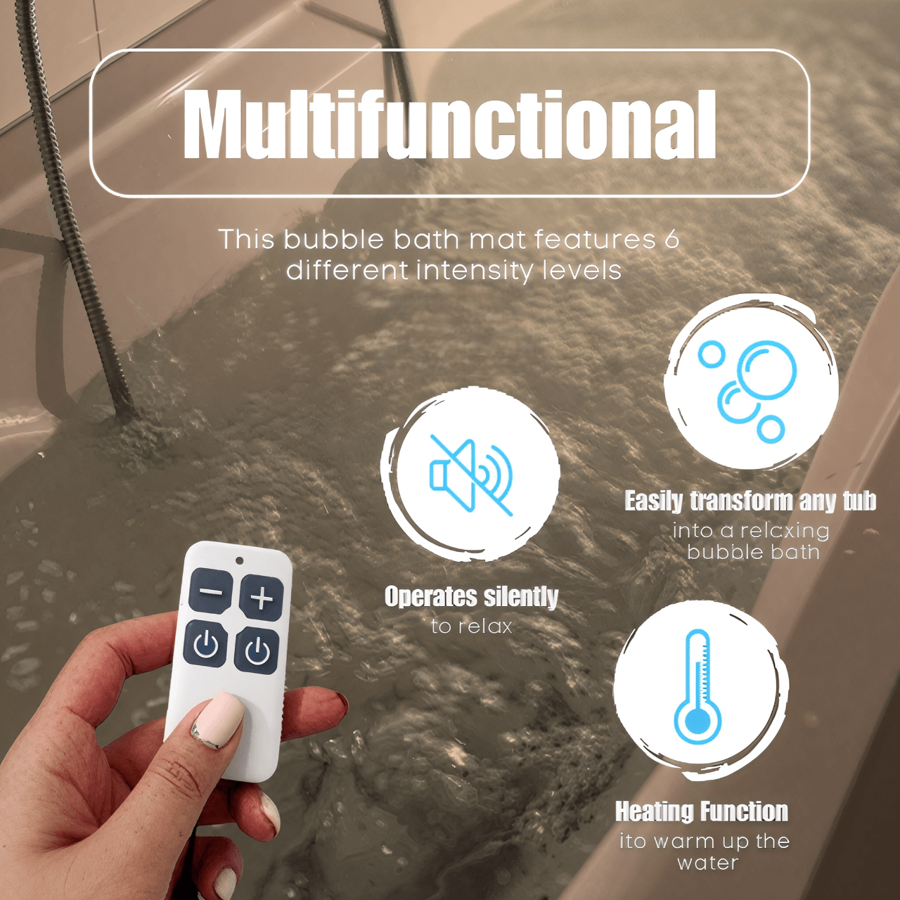 BubbleMat™ Mini Jacuzzi