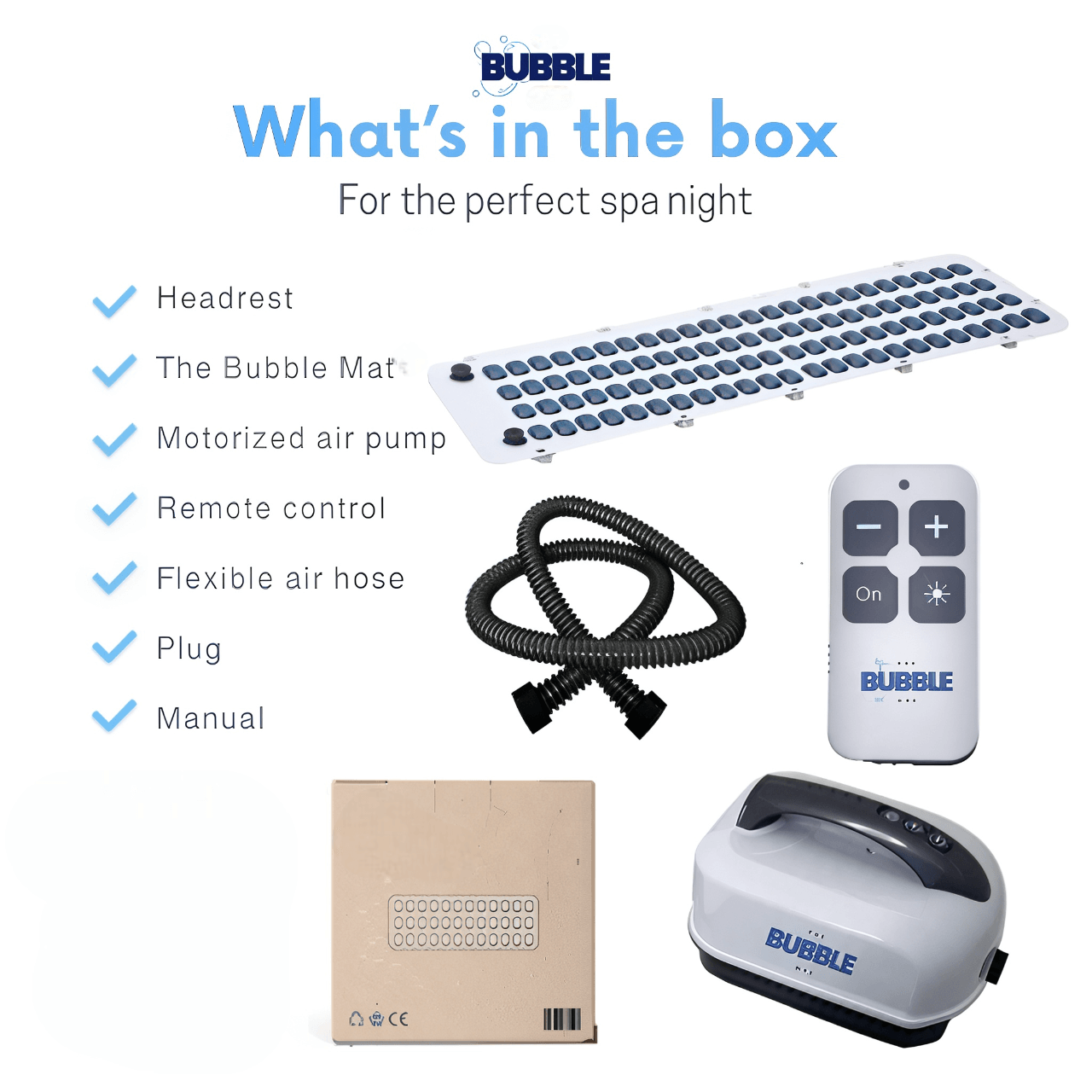 BubbleMat™ Mini Jacuzzi